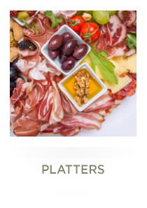 Platters menu